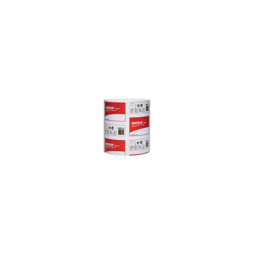Produktbild för Katrin Classic M - pappershandduk - rulle - 320 m - vit