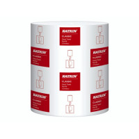 Produktbild för Katrin Classic M - pappershandduk - rulle - 320 m - vit