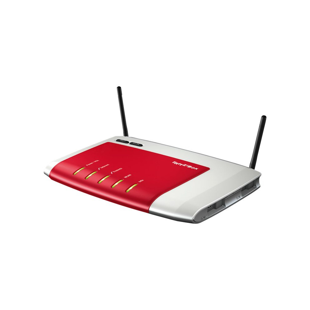 Produktbild för FRITZ!Box 7272 - trådlös router - DSL-modem - Wi-Fi - skrivbordsmodell