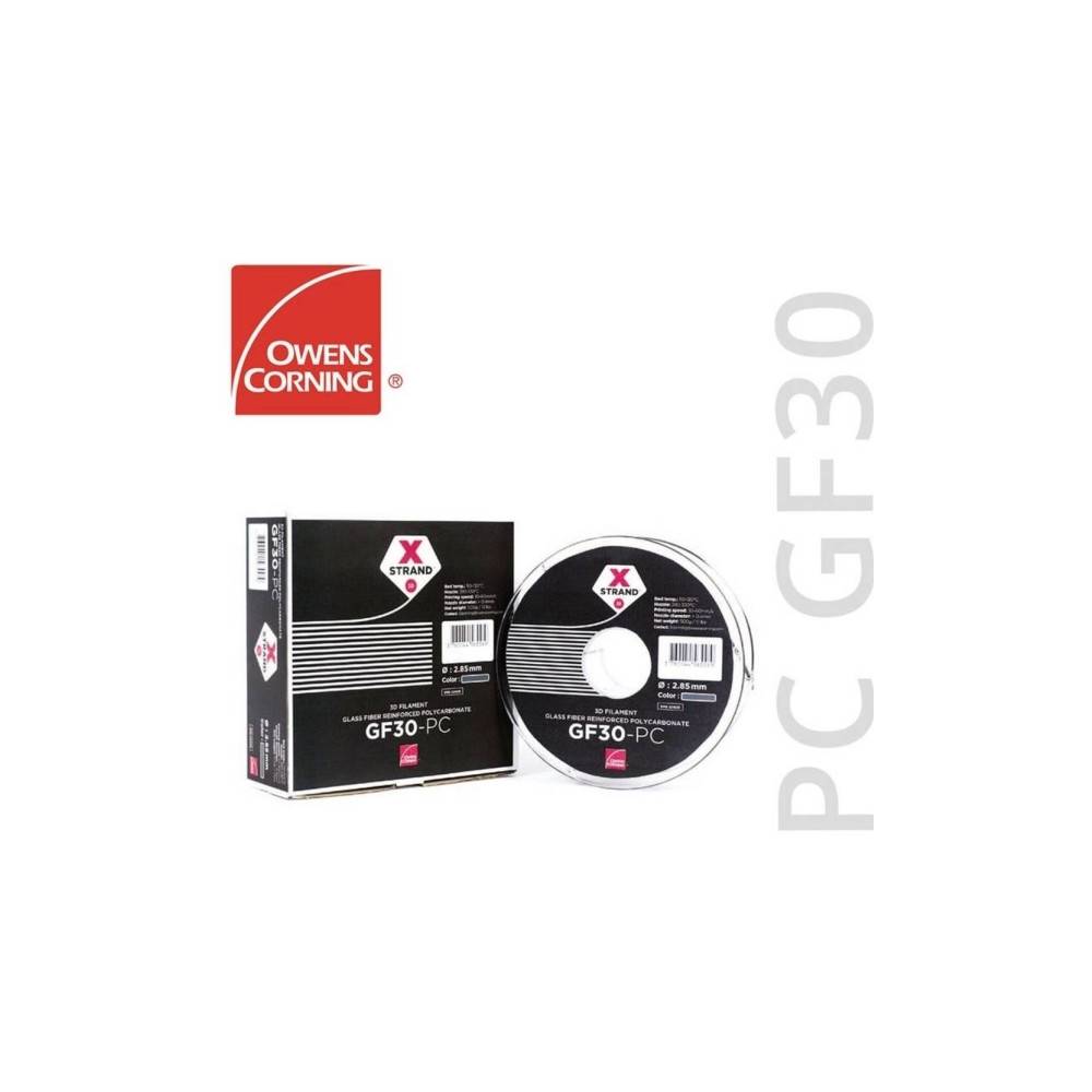 Produktbild för Owens Corning FIXD-1000-001 Xstrand GF30 Filament PC UV-resi...