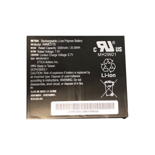 Zebra Technologies Zebra - batteri för surfplatta - Li-pol - 3300 mAh - 25.1 Wh