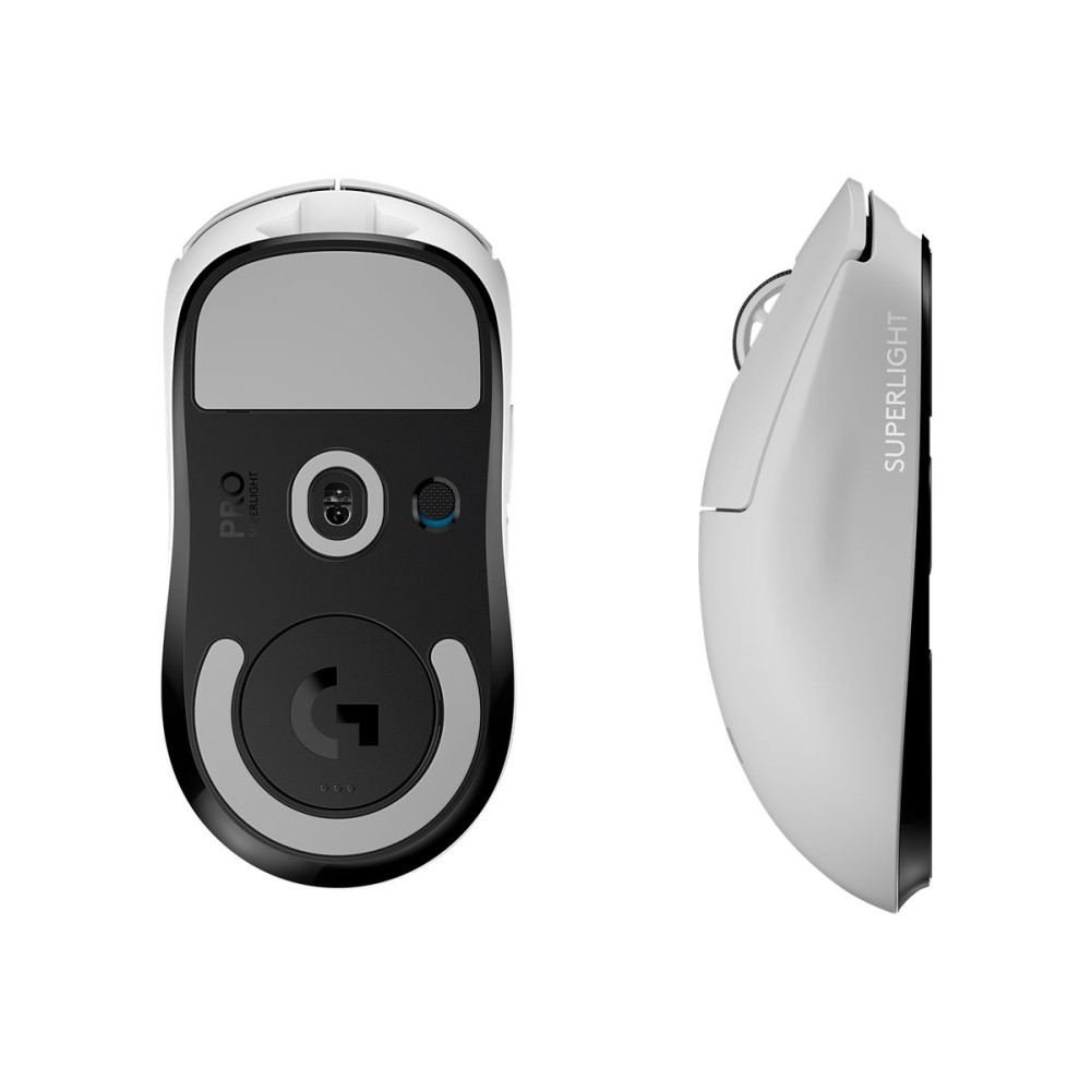 Produktbild för Logitech PRO X SUPERLIGHT Wireless Gaming Mouse - mus - 2.4 GHz - vit