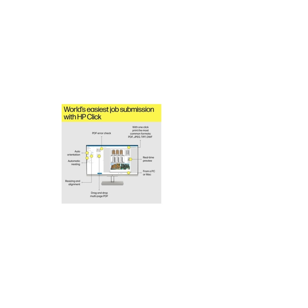 Produktbild för HP DesignJet T1600dr PostScript