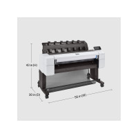 Produktbild för HP DesignJet T1600dr PostScript