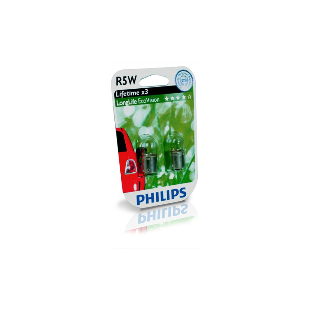 Produktbild för Philips Longlife EcoVision R5W 12V