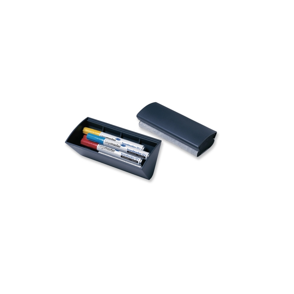 Produktbild för Penneholder til whiteboard Legamaster, med magnet og visker,...