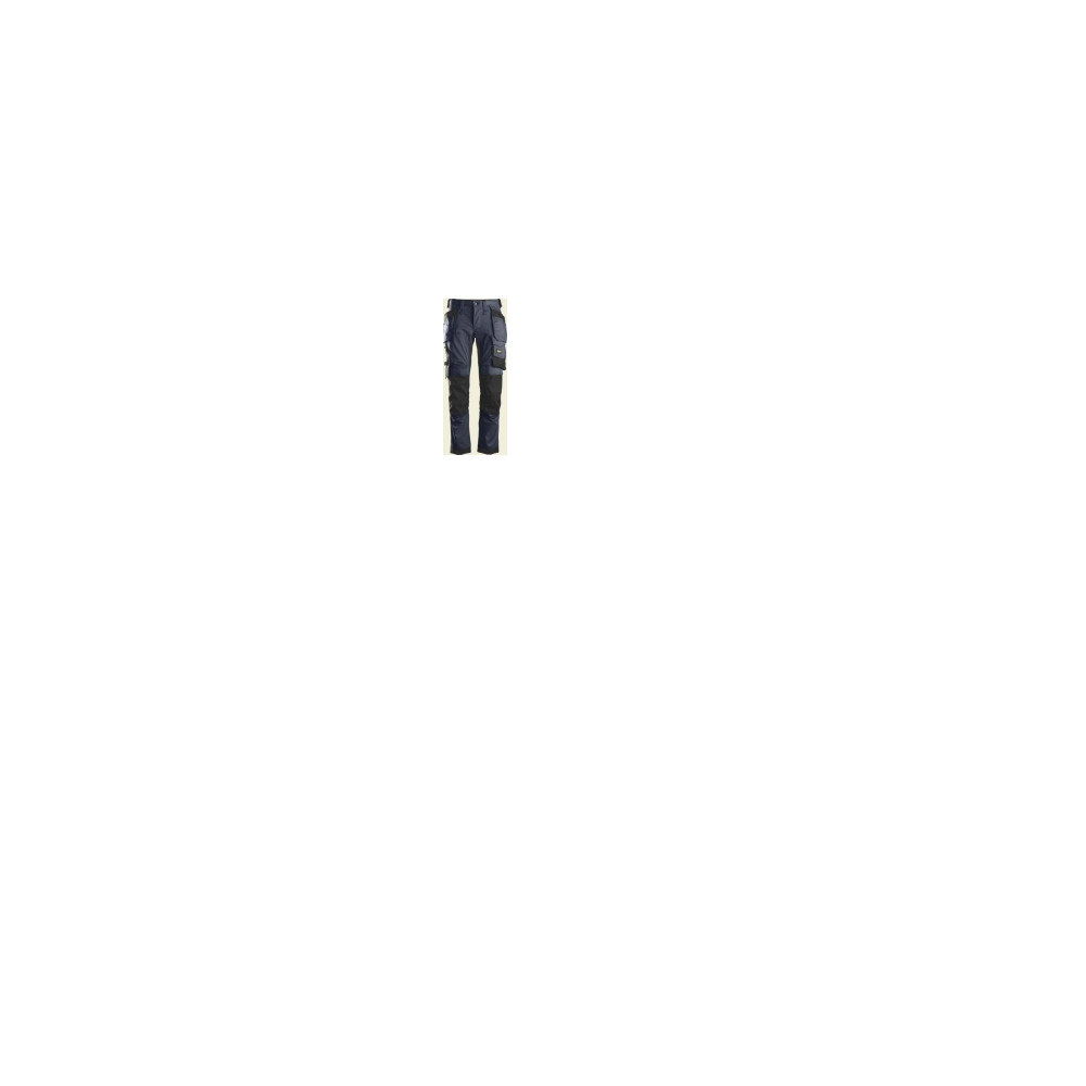 Produktbild för SNICKERS WORKWEAR AllroundWork 6241 stretchbyxor med hölster...