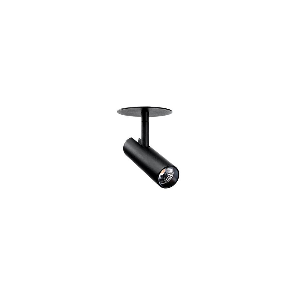 Produktbild för SG ARMATUREN Tube Micro R Black 680lm 2700K Ra 98 Dimmer med...