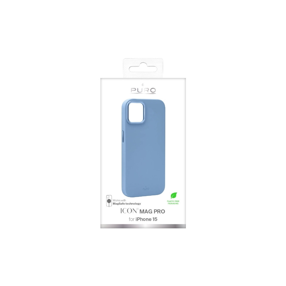 Produktbild för PURO PUIPC1561ICONMPLBL, Mobilskal, Apple, IPhone 15, 15,5 c...