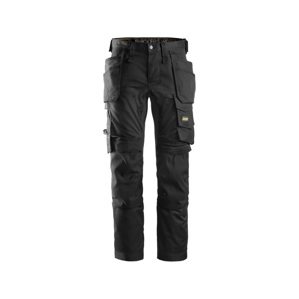 Produktbild för SNICKERS WORKWEAR AllroundWork 6241 stretchbyxor med hylster...