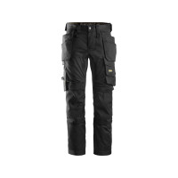 Produktbild för SNICKERS WORKWEAR AllroundWork 6241 stretchbyxor med hylster...