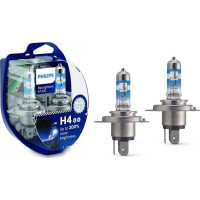 Produktbild för Philips Ljuskälla typ: H4, förpackning med 2 ljuskällor för...