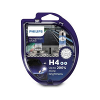Produktbild för Philips Ljuskälla typ: H4, förpackning med 2 ljuskällor för...