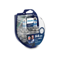 Produktbild för Philips Ljuskälla typ: H4, förpackning med 2 ljuskällor för...