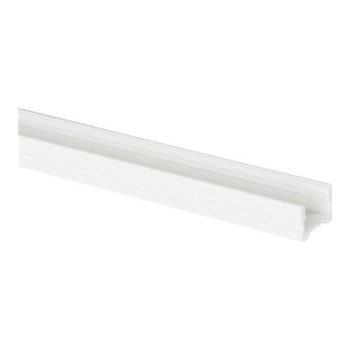 Solar Plus Aluminiumprofil Art low 2 m vitlackerad U-profil för belysni...