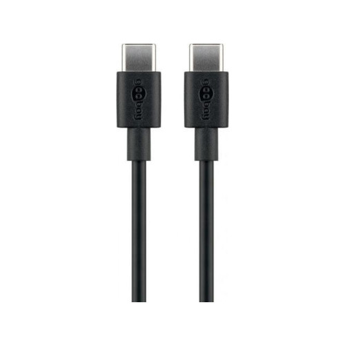 Goobay Goobay 51243, 2 m, USB C, USB C, USB 2.0, 0,48 Gbit/s, Svart