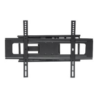 Produktbild för Manhattan TV & Monitor Mount, Wall, Full Motion, 1 screen, Screen Sizes: 37-65", Black, VESA 200x200 to 600x400mm, Max 50kg, LFD, Tilt & Swivel with 3 Pivots, Lifetime Warranty konsol - för LCD-TV - svart