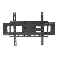 Produktbild för Manhattan TV & Monitor Mount, Wall, Full Motion, 1 screen, Screen Sizes: 37-65", Black, VESA 200x200 to 600x400mm, Max 50kg, LFD, Tilt & Swivel with 3 Pivots, Lifetime Warranty konsol - för LCD-TV - svart