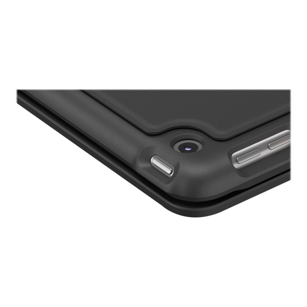 Produktbild för Logitech Slim Folio - tangentbord och foliefodral - QWERTZ - tysk - grafit Inmatningsenhet
