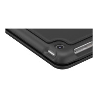 Produktbild för Logitech Slim Folio - tangentbord och foliefodral - QWERTZ - tysk - grafit Inmatningsenhet
