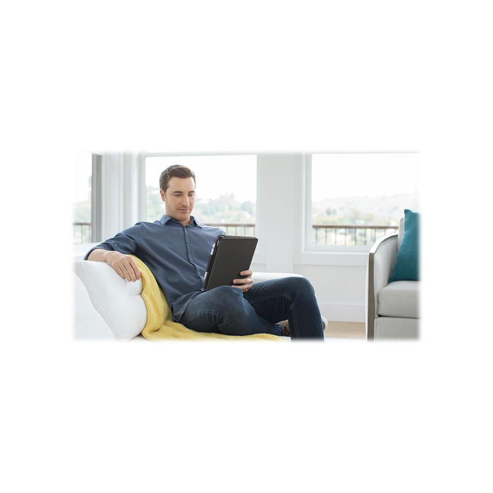 Produktbild för Logitech Slim Folio - tangentbord och foliefodral - QWERTZ - tysk - grafit Inmatningsenhet