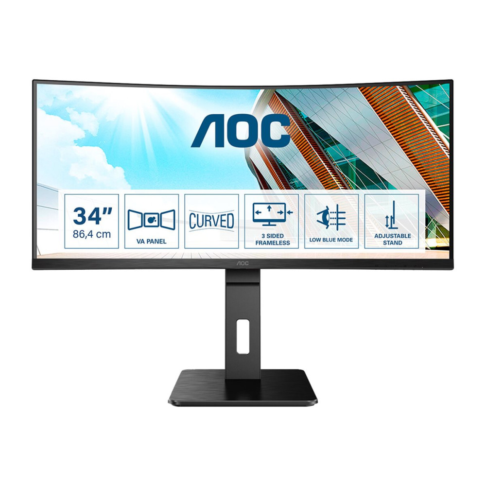 Produktbild för AOC Pro-line CU34P2A - P2 Series - LED-skärm - böjd - 34"