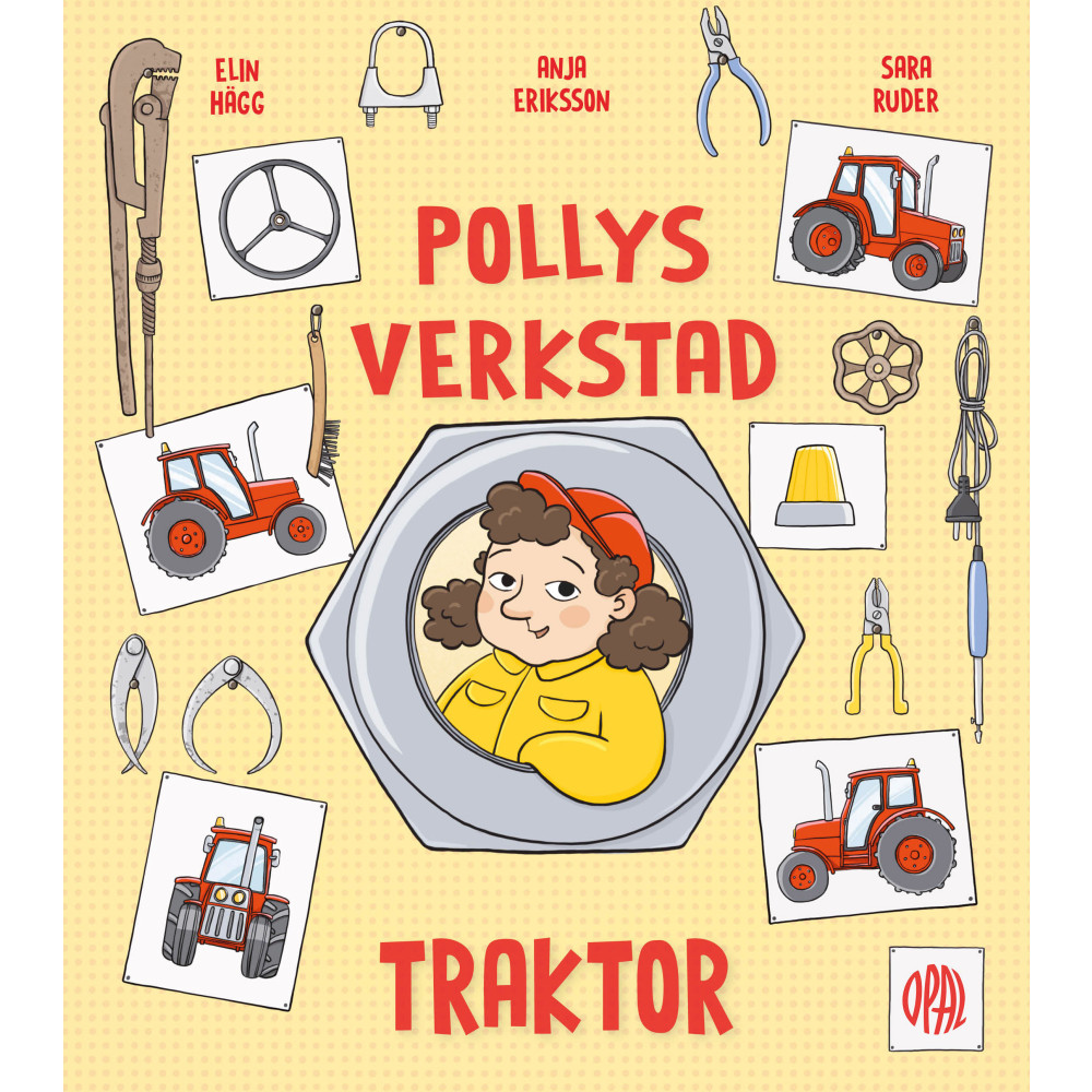 Produktbild för Pollys verkstad. Traktor (inbunden)