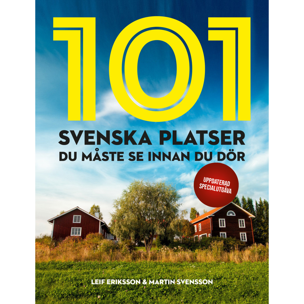 Produktbild för 101 svenska platser du måste se innan du dör (bok, kartonnage)