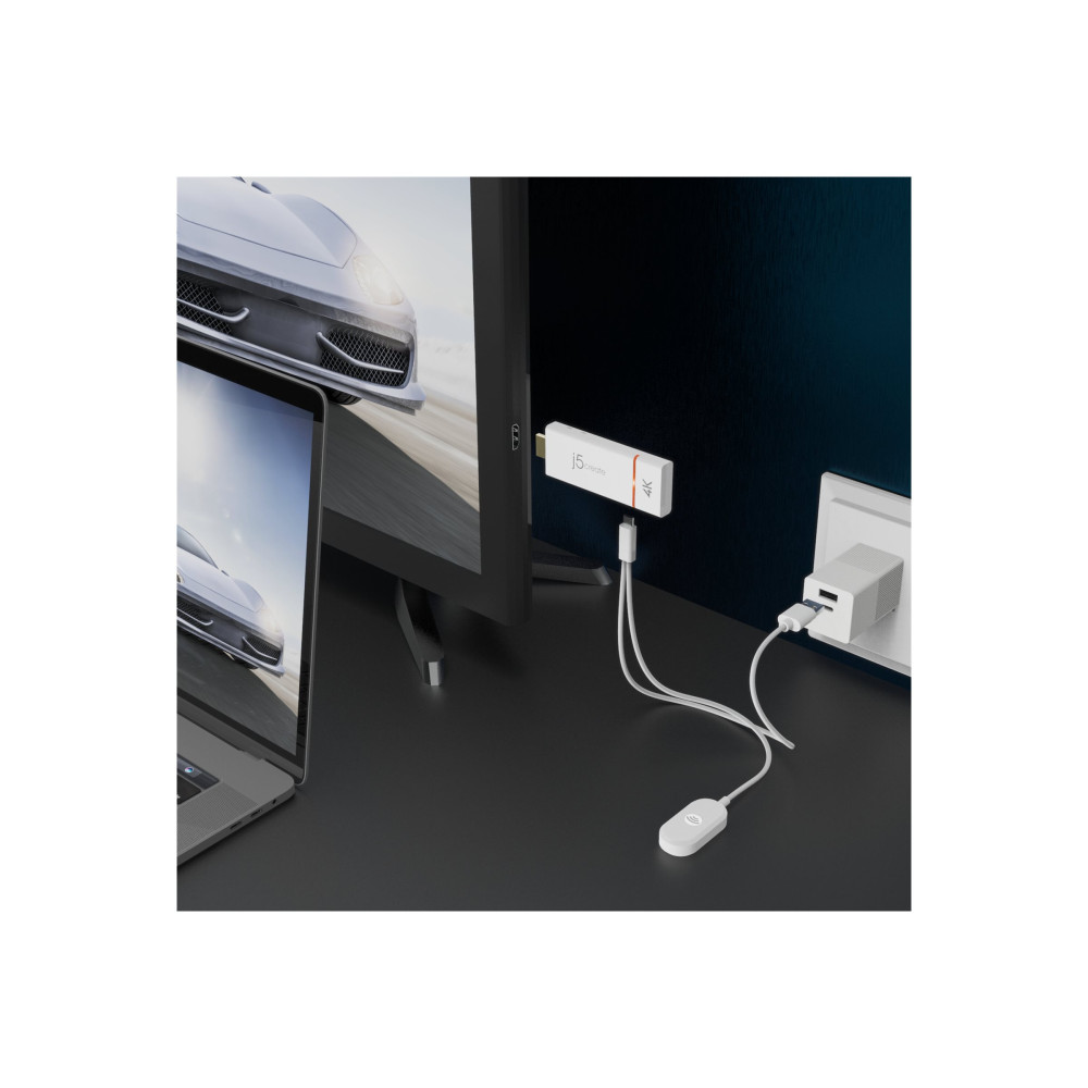 Produktbild för j5create JVAW76-N - trådlös ljud-/videoförlängare - HDMI
