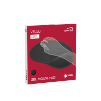 Produktbild för SPEEDLINK Vellu Gel SL-620802-BK - mustablett med handledskudde