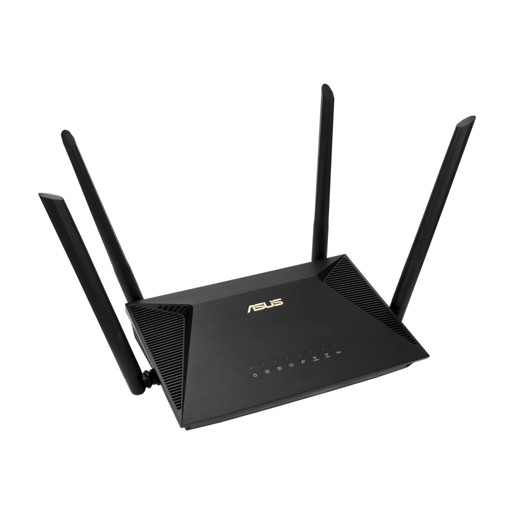 Produktbild för ASUS RT-AX53U - trådlös router - Wi-Fi 6 - skrivbordsmodell