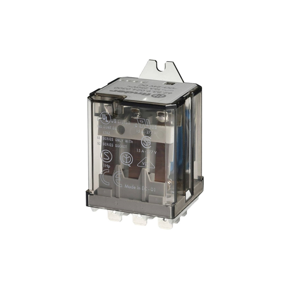 Produktbild för Finder 62.83.9.220.4009 instickrelä 220 V/DC 16 A 3 växlare...