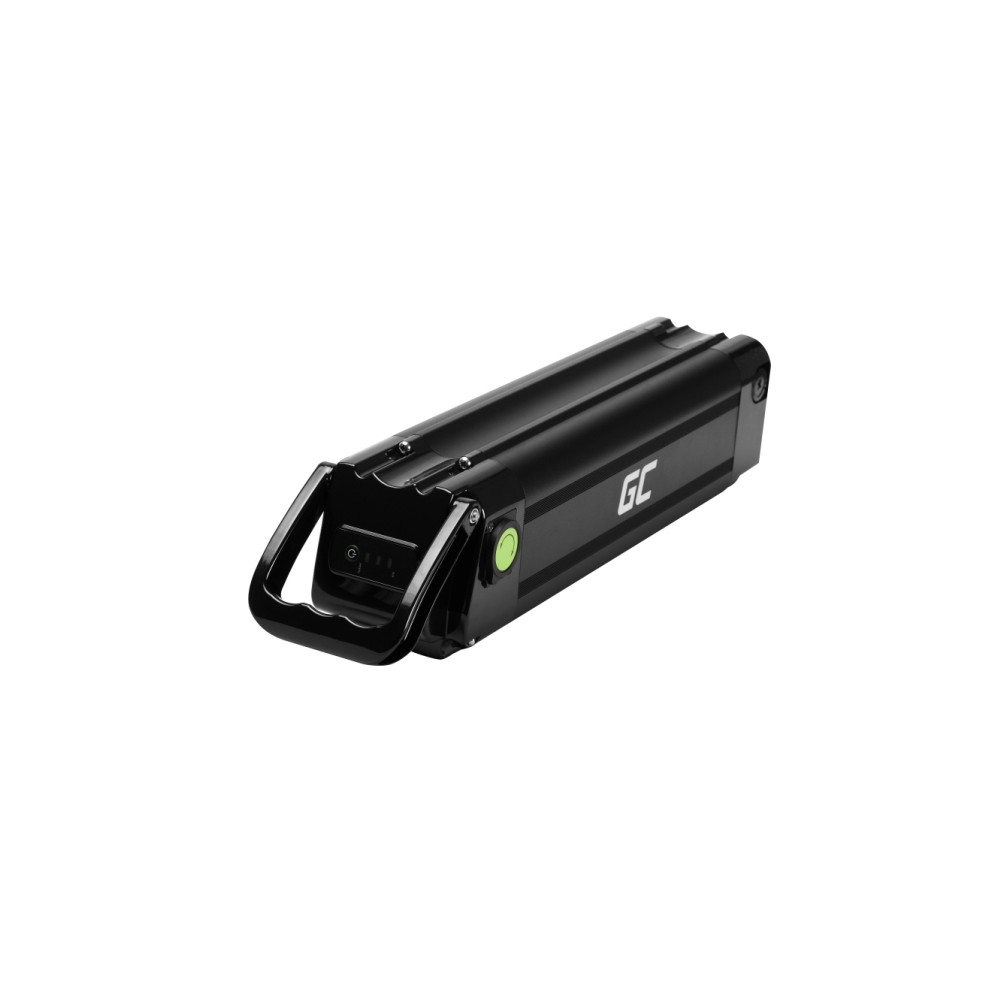 Produktbild för Green Cell EBIKEGCFSF36V10A, Batteri, Inbyggt batteri, Svart