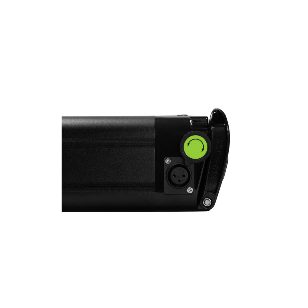 Produktbild för Green Cell EBIKEGCFSF36V10A, Batteri, Inbyggt batteri, Svart
