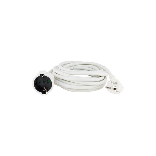 REV REV 0016050114, 5 m, inomhus, Typ F, Type F (CEE 7/4), Vit,...