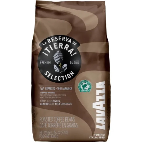 Lavazza Tierra Selection 1000g - Kaffe & Tillbehör