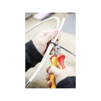 Produktbild för Wiha sidebidetang LAUS / 1000V 140mm med DynamicJoint® för s...