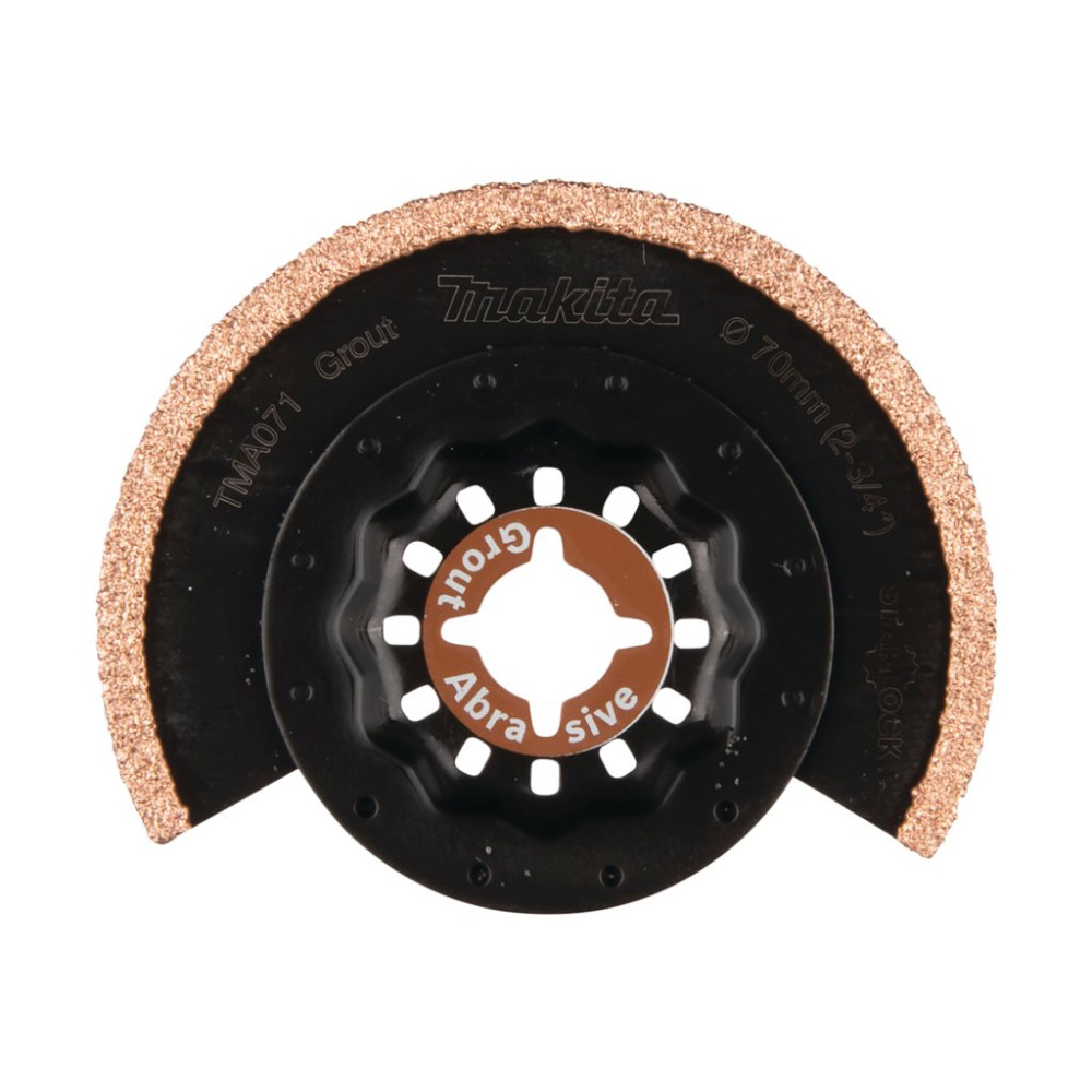 Produktbild för Makita TMA071 - segmentsågblad - för glasfiber, murbruk, lättbetong, epoxi, glass fiber reinforced plastic