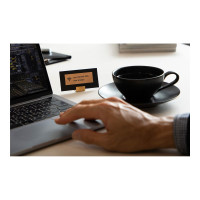 Produktbild för Brother P-Touch Cube Pro PT-P910BT - etikettskrivare - svartvit - termisk överföring