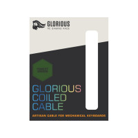Produktbild för Glorious PC Gaming Race Coiled, Grön, 1,37 m, Glorious PC Ga...