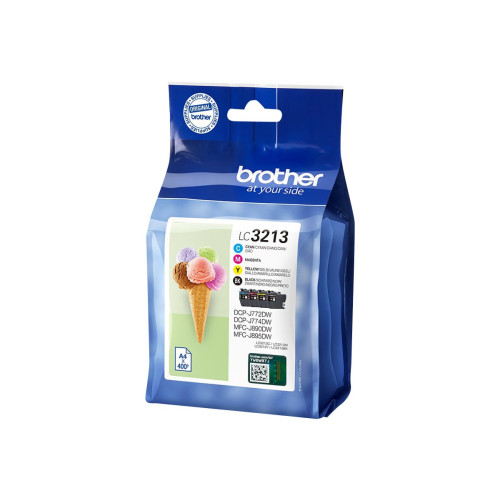 Brother Brother LC3213 Value Pack - 4-pack - svart, gul, cyan, magenta - original - bläckpatron