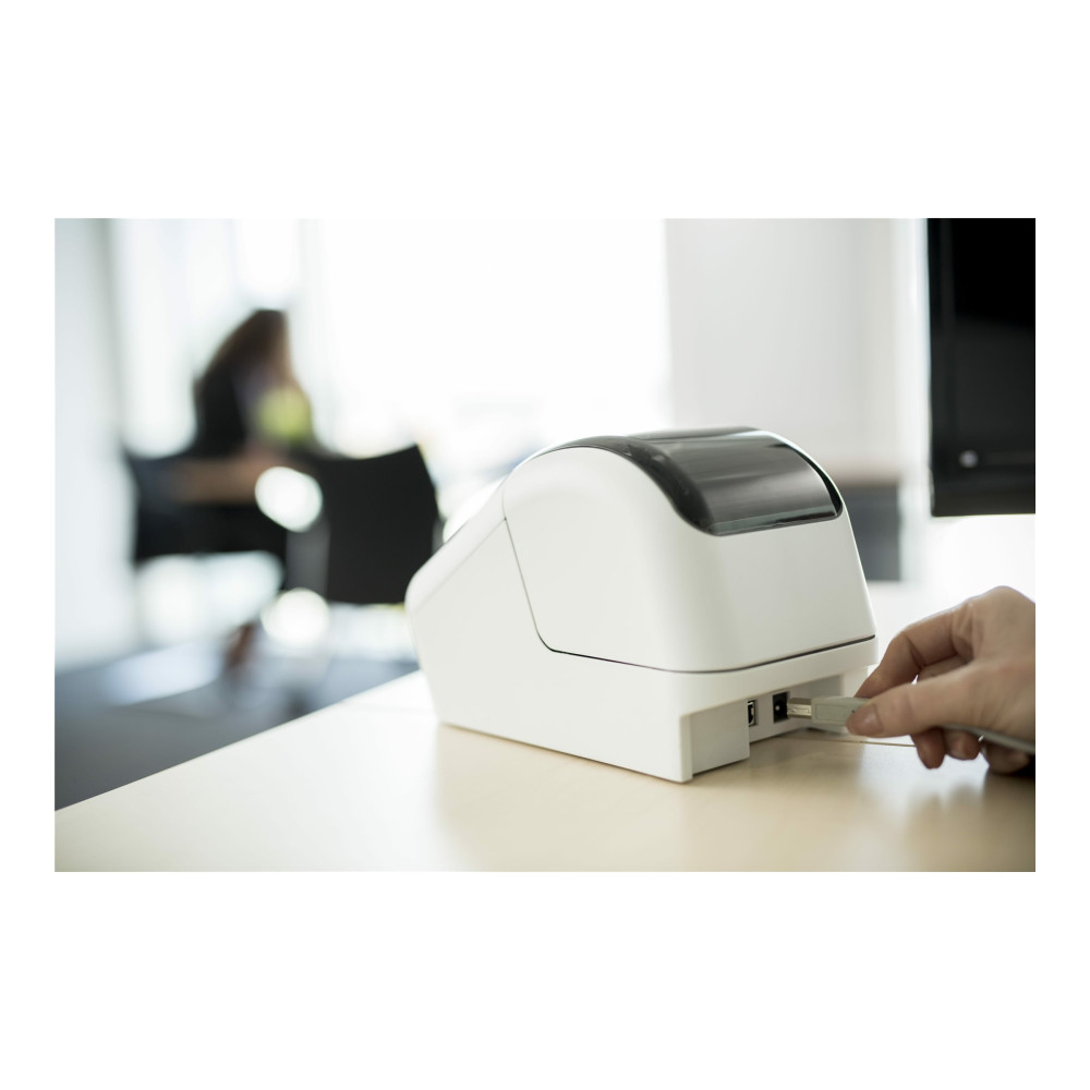 Produktbild för Brother QL-810Wc - etikettskrivare - dubbelfärgad (monokrom) - direkt termisk