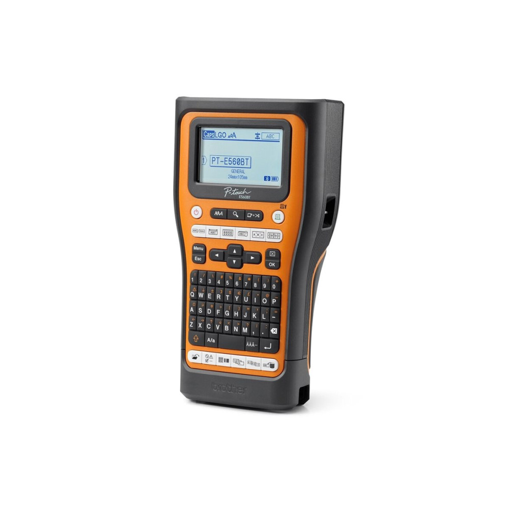 Produktbild för Brother P-Touch PT-E560BTVP - etikettskrivare - svartvit - termisk överföring