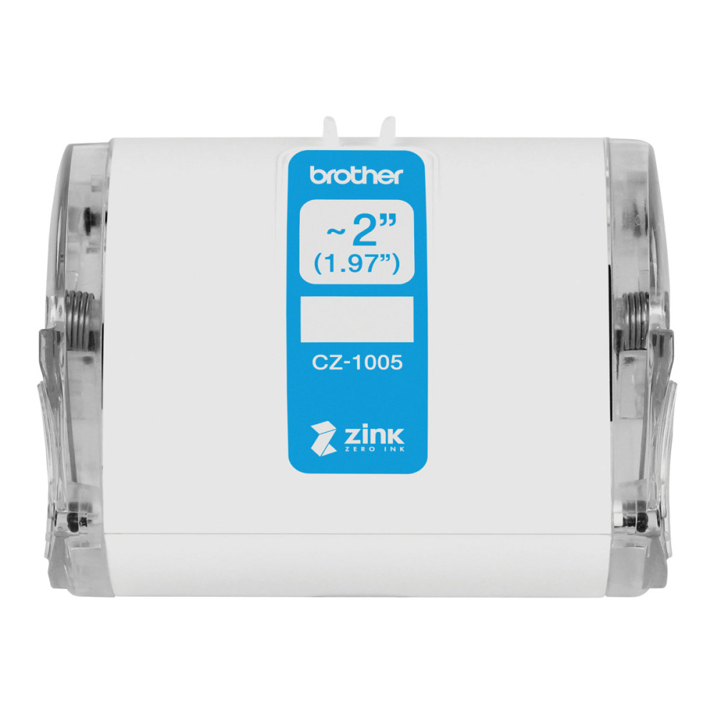 Produktbild för Brother CZ-1005 - löpande etiketter - 1 rulle (rullar) - Rulle (5 cm x 5 m)