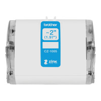 Produktbild för Brother CZ-1005 - löpande etiketter - 1 rulle (rullar) - Rulle (5 cm x 5 m)