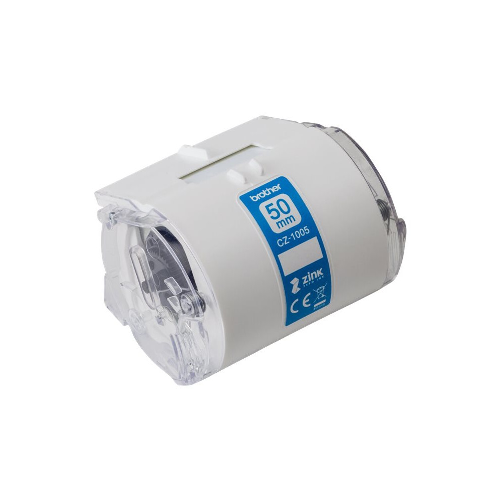 Produktbild för Brother CZ-1005 - löpande etiketter - 1 rulle (rullar) - Rulle (5 cm x 5 m)