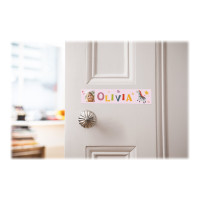 Produktbild för Brother CZ-1005 - löpande etiketter - 1 rulle (rullar) - Rulle (5 cm x 5 m)