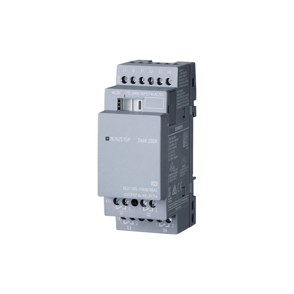 Produktbild för Siemens 6ED1055-1FB00-0BA2, 5 A, 230 V, 35,5 x 58 x 90 mm, -...