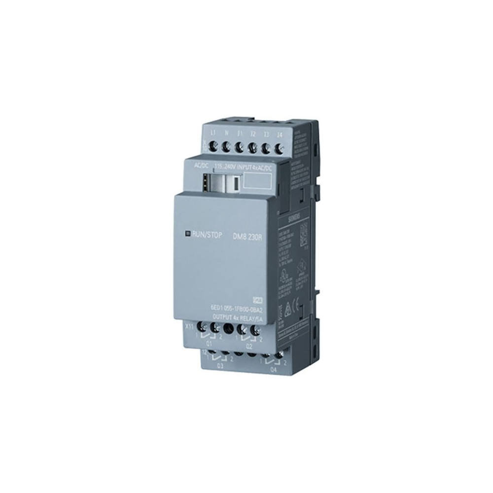 Produktbild för Siemens 6ED1055-1FB00-0BA2, 5 A, 230 V, 35,5 x 58 x 90 mm, -...