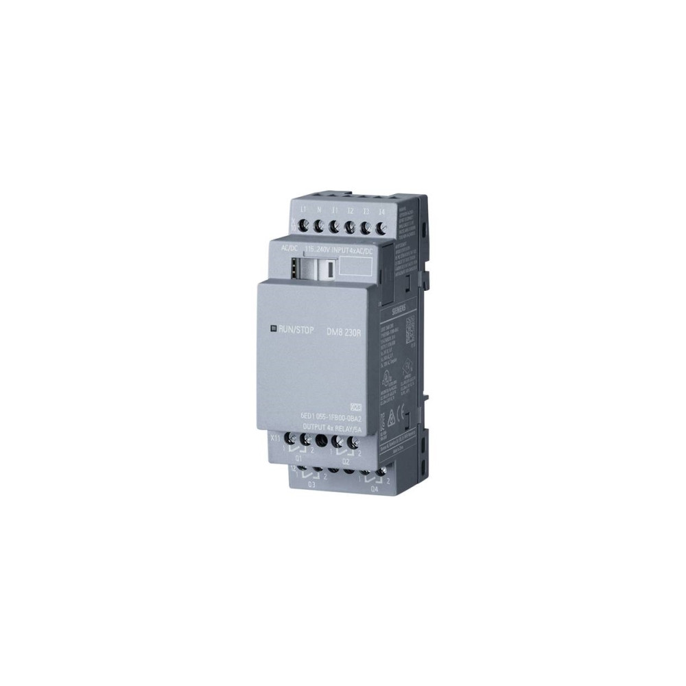 Produktbild för Siemens 6ED1055-1FB00-0BA2, 5 A, 230 V, 35,5 x 58 x 90 mm, -...